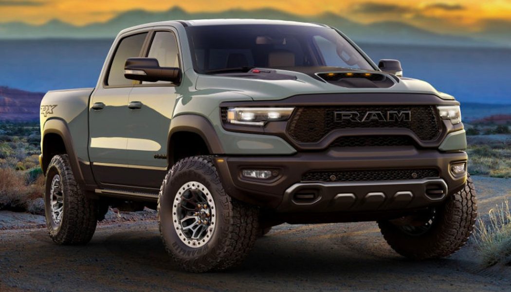 $90,000-Plus 2021 Ram 1500 TRX Launch Edition Sells Out in Three Hours