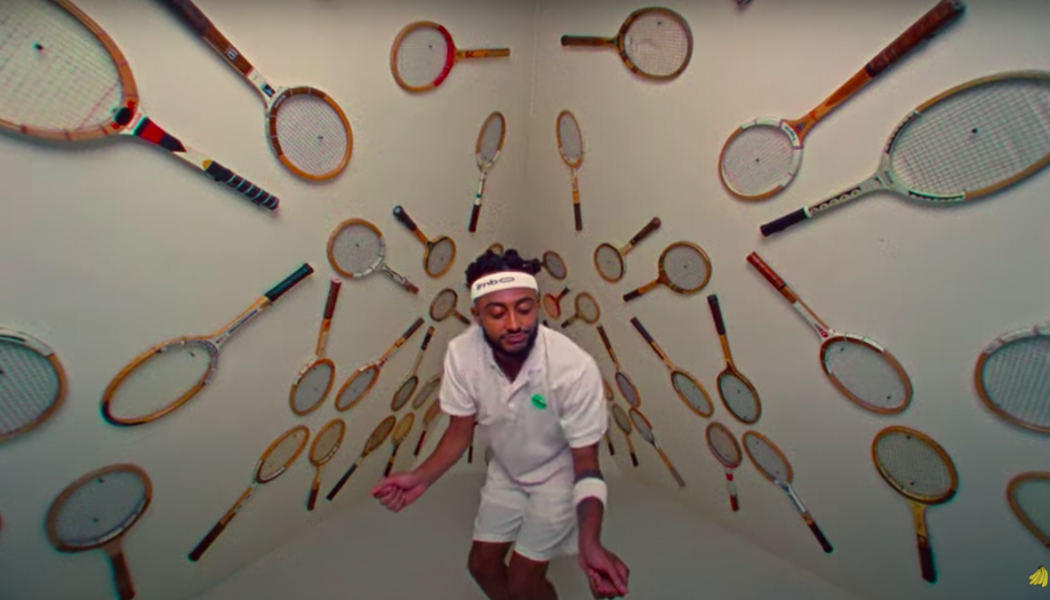 Aminé Rules the (Tennis) Court in “Compensating” Video with Young Thug: Watch