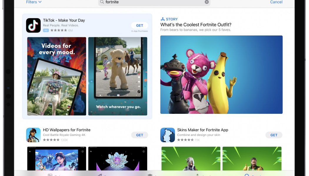 Apple removes Fornite from App Store