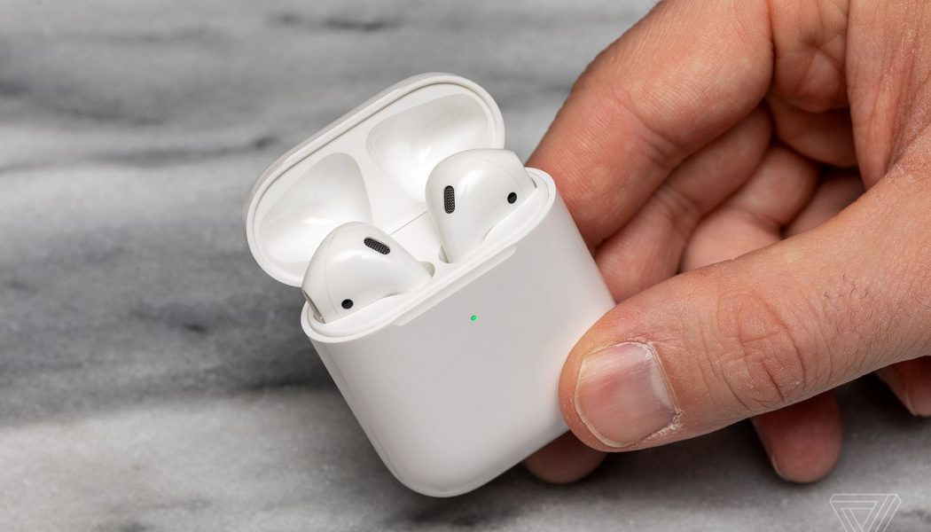 Apple’s AirPods with a wireless charging case are cheaper than ever today at Amazon