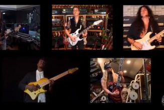 BRIAN MAY Joins NUNO BETTENCOURT, STEVE VAI, ZAKK WYLDE, YNGWIE MALMSTEEN And TOSIN ABASI For ‘Bohemian Rhapsody’ Jam (Video)