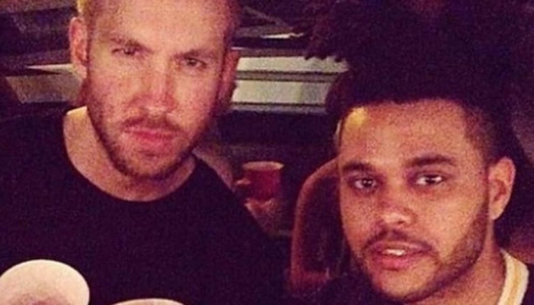 Calvin Harris and The Weeknd Tease Rumored Collaboration, “Over Now”