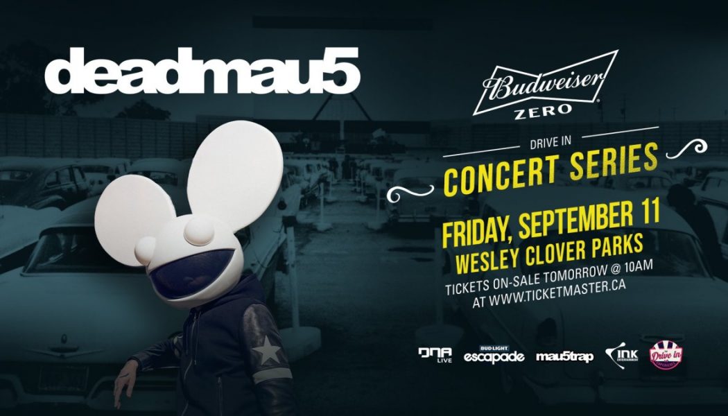 deadmau5 Announces Intimate Drive-In Show in Ottawa, New “Drive-In Concert Series”