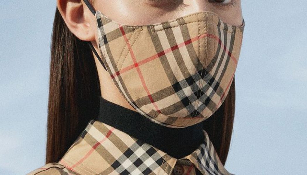 Designer Face Masks Are Now a Thing Thanks to Burberry and Marni