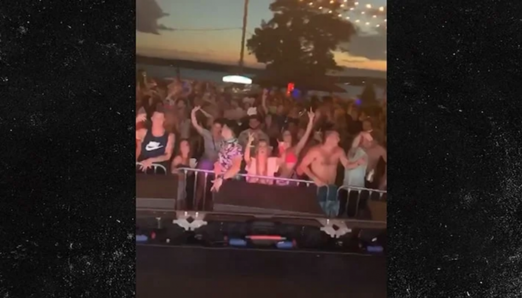 EDM DJ Borgeous Plays Packed Coronavirus Concert in the Ozarks