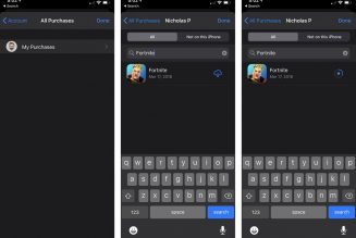 Fortnite can still be reinstalled on iOS, even after Apple removed it