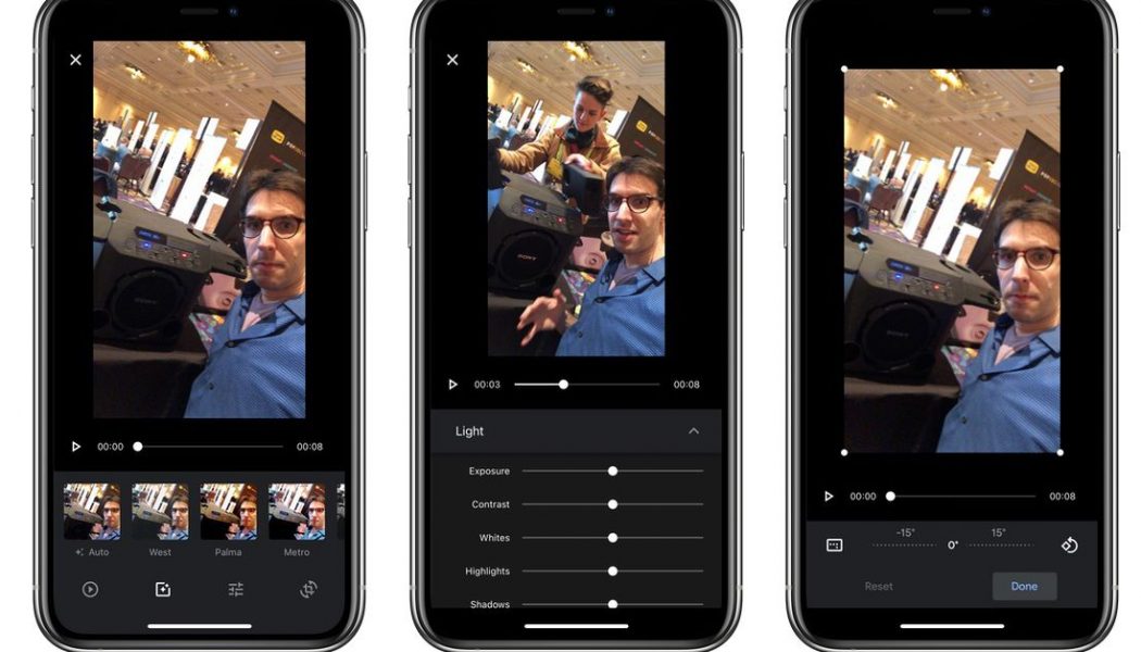 Google Photos on iOS can now crop, trim, and add filters to your videos