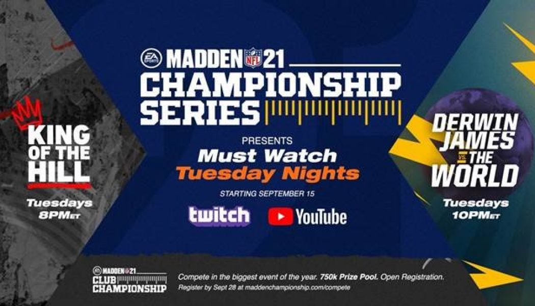 HHW Gaming: EA & NFL Taking Over Tuesdays With New ‘Madden NFL 21’ Championship Series