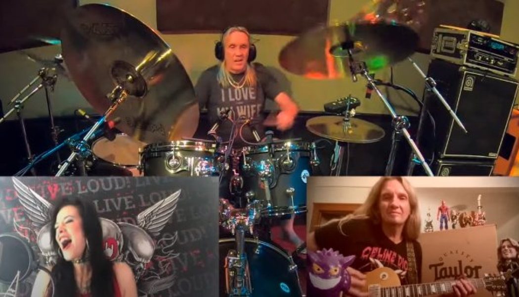 IRON MAIDEN, WHITESNAKE And EVANESCENCE Members Join Forces For ‘Live And Let Die’ Cover (Video)