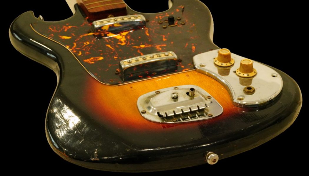 Jimi Hendrix’s Japanese Sunburst Guitar Sells For $216,000 at Auction