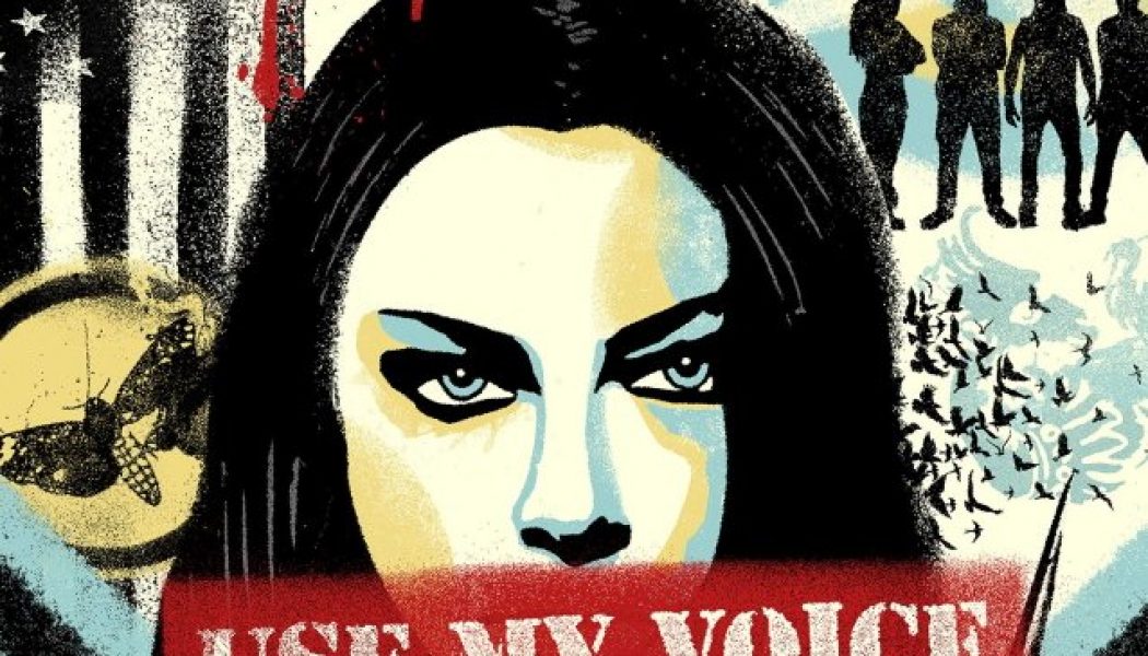 Listen To EVANESCENCE’s New Single, ‘Use My Voice’, Featuring LZZY HALE, TAYLOR MOMSEN, SHARON DEN ADEL And More