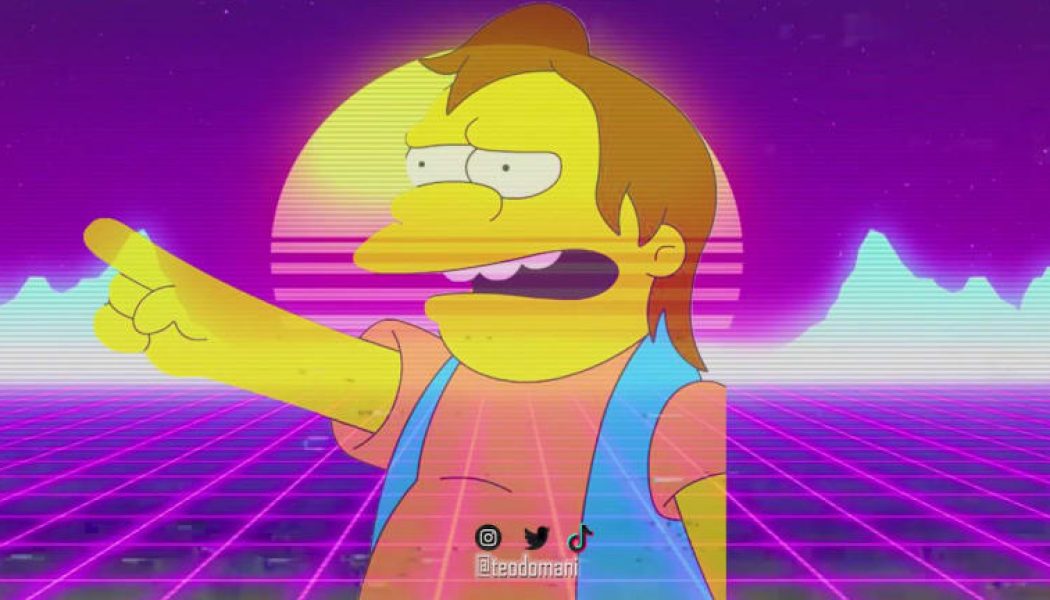 Listen to This Absurd Mashup of M83’s “Midnight City” and “The Simpsons” Character Nelson Muntz