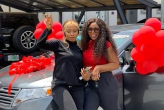 Mercy Eke buys elder sister a new car as birthday gift