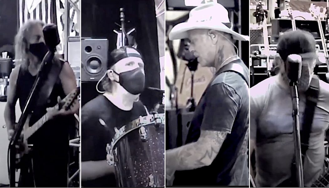 Metallica Rehearse in Person Together for First Time Since Pandemic Started: Watch [Updated]