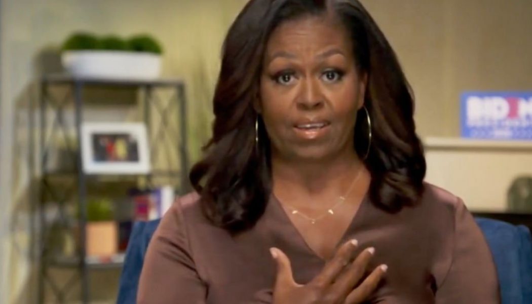 Michelle Obama Eloquently Eviscerates Evil Egomaniacal President Trump