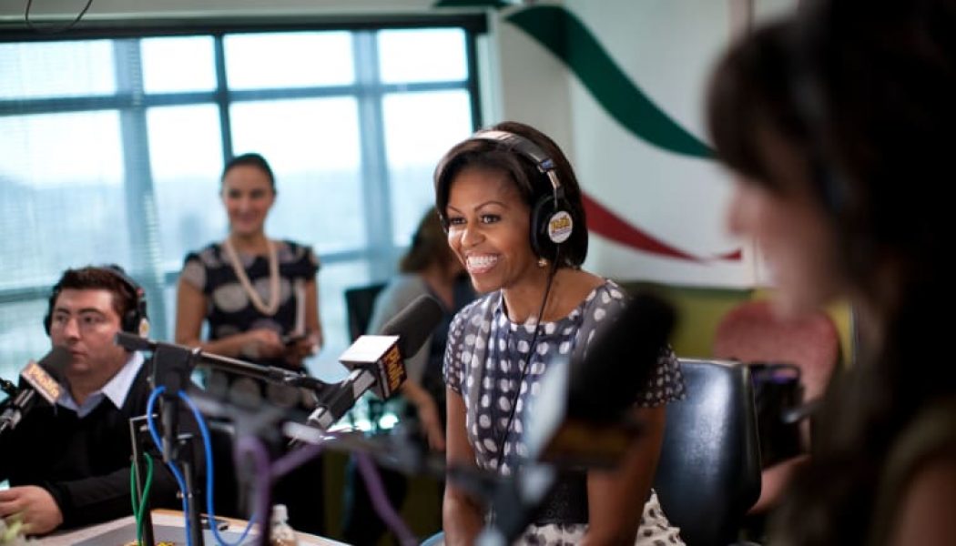 Michelle Obama Releases Spotify Playlist in Honor of New Podcast