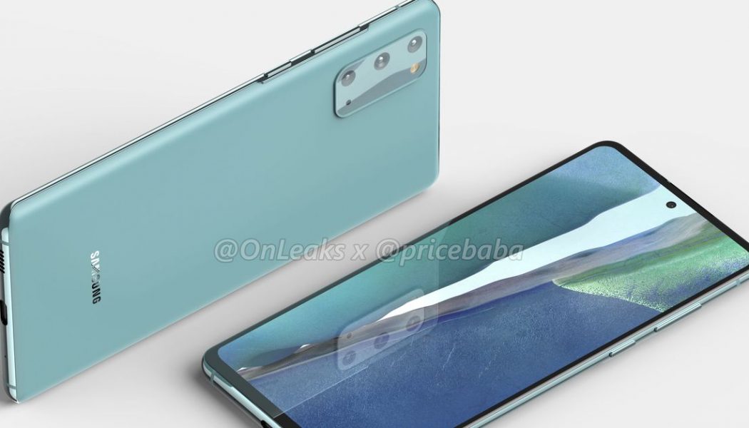 More affordable Samsung Galaxy S20 ‘Fan Edition’ emerges in leaked renders