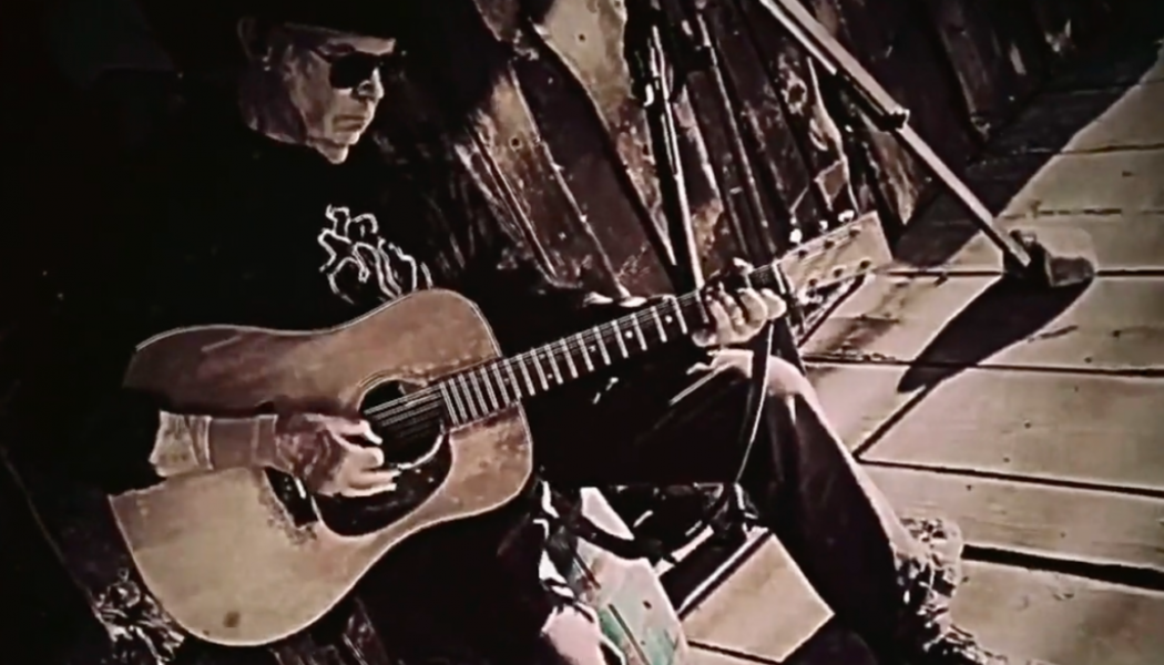 Neil Young Shares Cover of Bob Dylan’s ‘The Times They-Are-A-Changin’