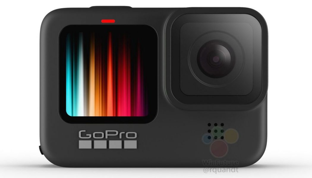 New GoPro Hero 9 leaks show off a full-color, front-facing display