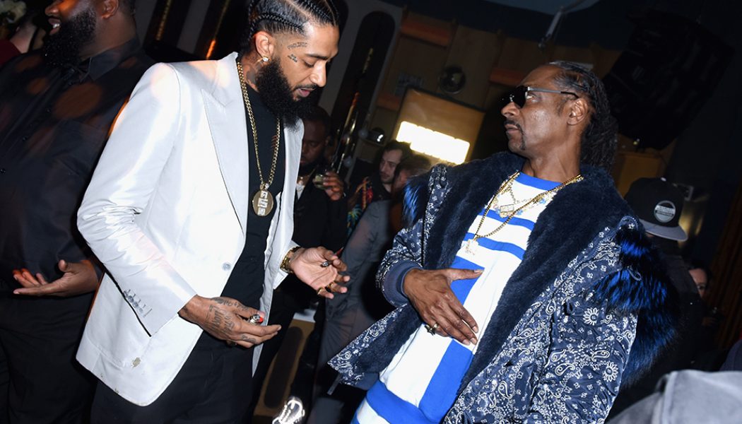 Snoop Dogg Pays Tribute to Nipsey Hussle With ‘Nipsey Blue’