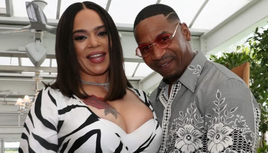 Stevie J Shows Off Massive Tattoo of Faith Evans’ Face