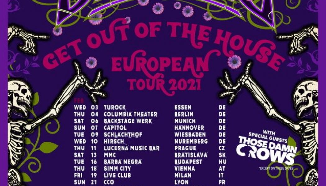 THE DEAD DAISIES To Kick Off 2021 With ‘Get Out Of The House’ European Tour