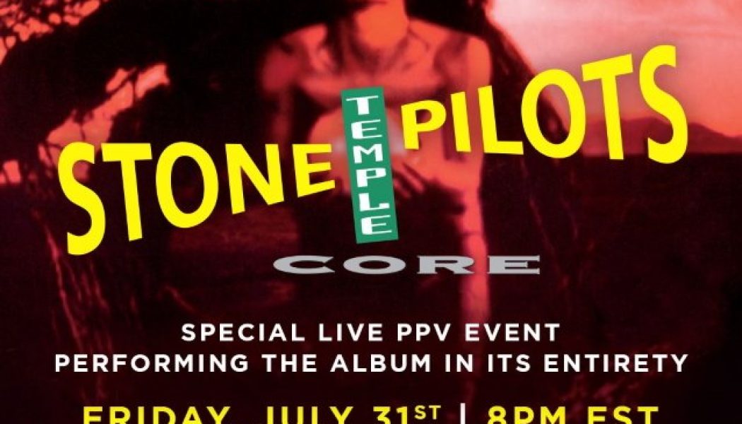 Watch First Song Of STONE TEMPLE PILOTS’ ‘Core’ Livestream Event