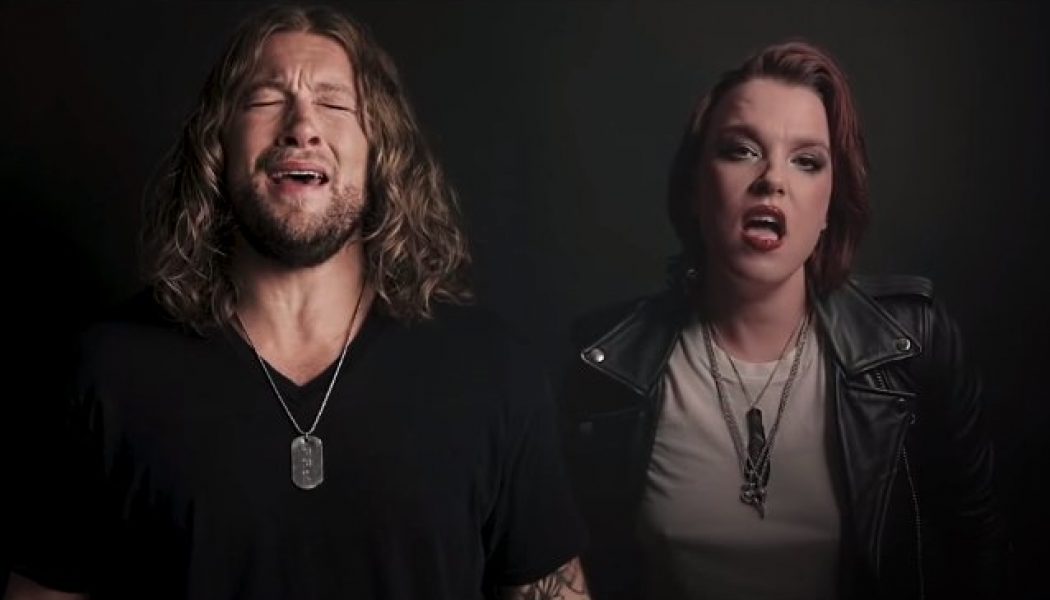 Watch HALESTORM’s LZZY HALE Duet With Country Rocker CORY MARKS In ‘Out In The Rain’ Video