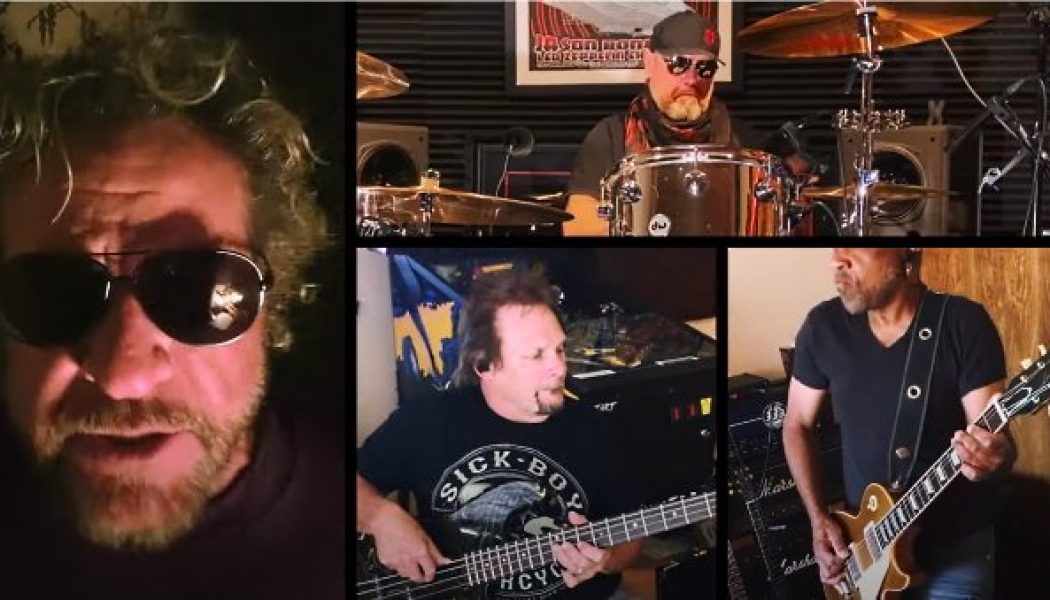 Watch SAMMY HAGAR & THE CIRCLE Cover VAN HALEN’s ‘Don’t Tell Me (What Love Can Do)’ As Part Of ‘Lockdown Sessions’