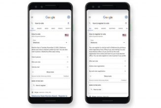 You can type ‘how to vote’ into Google now for instant state-by-state voting instructions