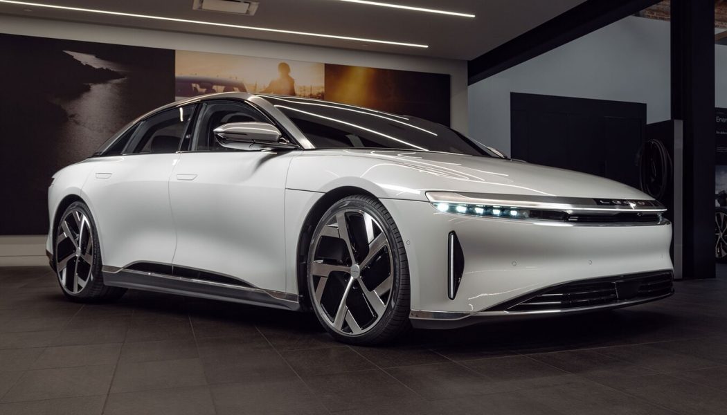 2021 Lucid Air Dream Edition Stickers for a Whopping $169,000