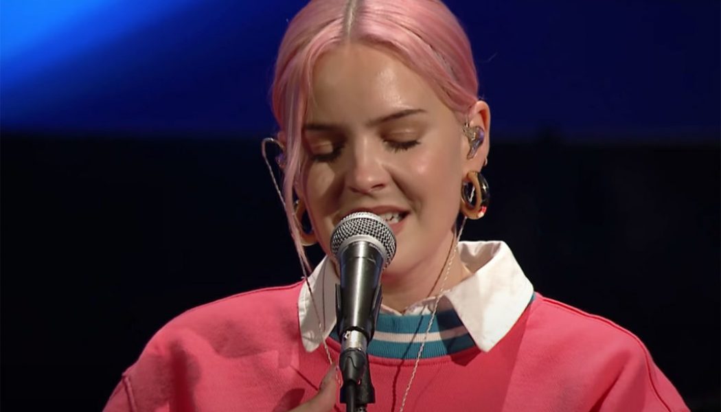 Anne-Marie Hangs on to That Summer Feelin’ With Breezy ‘Watermelon Sugar’ Cover: Watch