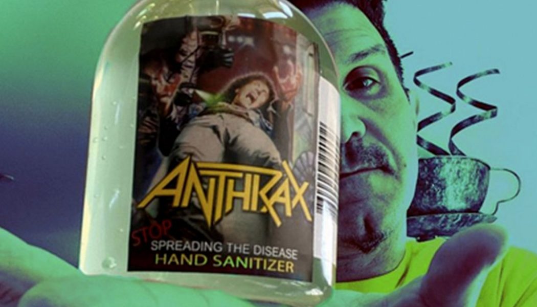 Anthrax Announce “Stop Spreading the Disease” Hand Sanitizer