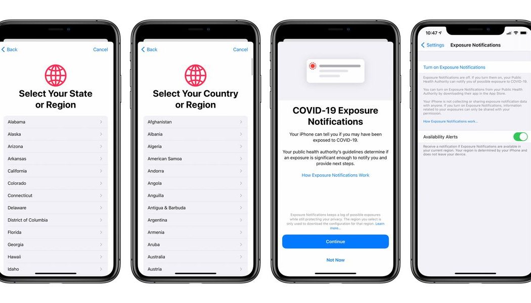 Apple releases iOS 13.7 with support for new automatic COVID-19 notification system