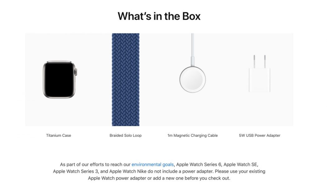 Apple reverses course, removes charging brick from Apple Watch Edition and Hermès