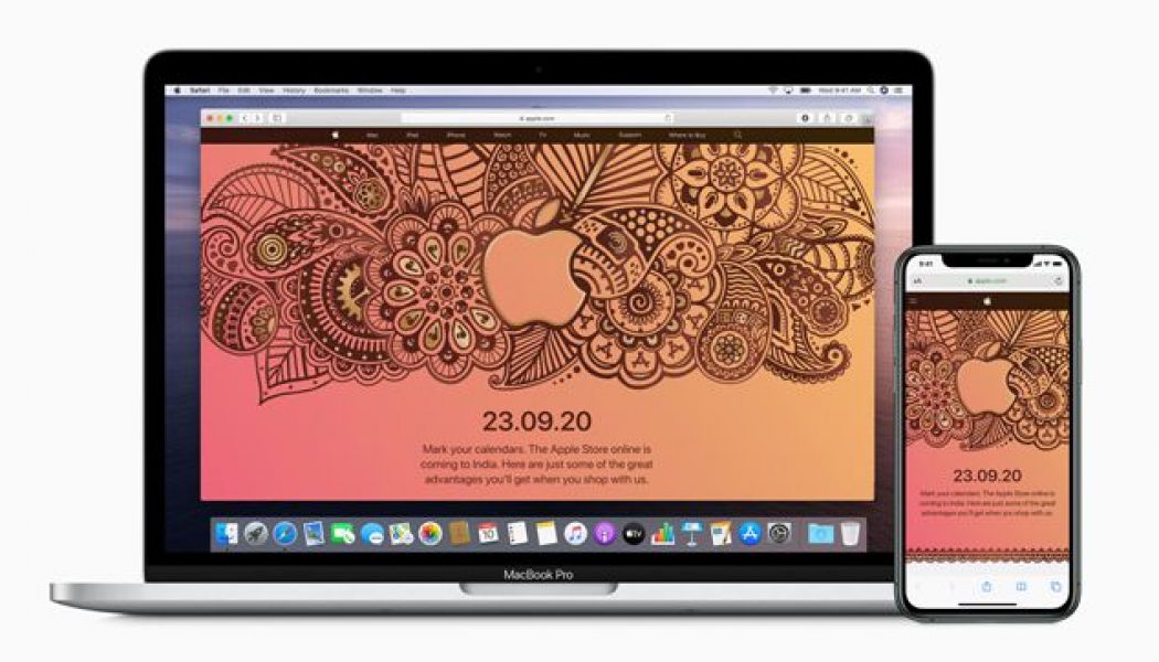 Apple will launch its online store in India on September 23rd