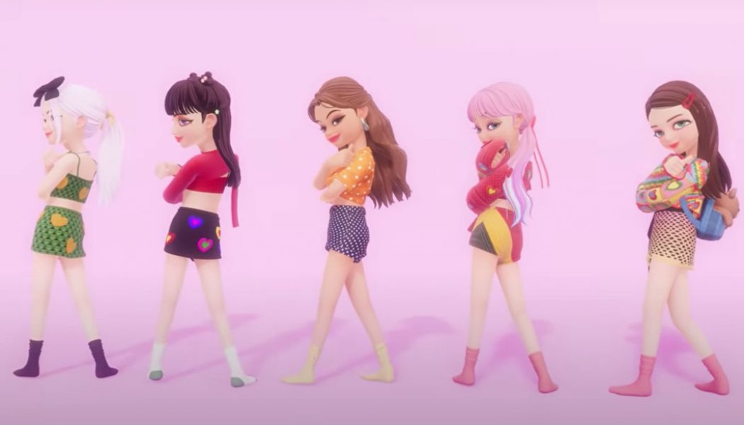 BLACKPINK & Selena Gomez Are ‘Ice Cream’ Chilling in a Waffle Cone for Animated Dance Performance Video