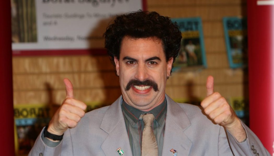 Borat Sequel to Debut on Amazon Prime Before Election