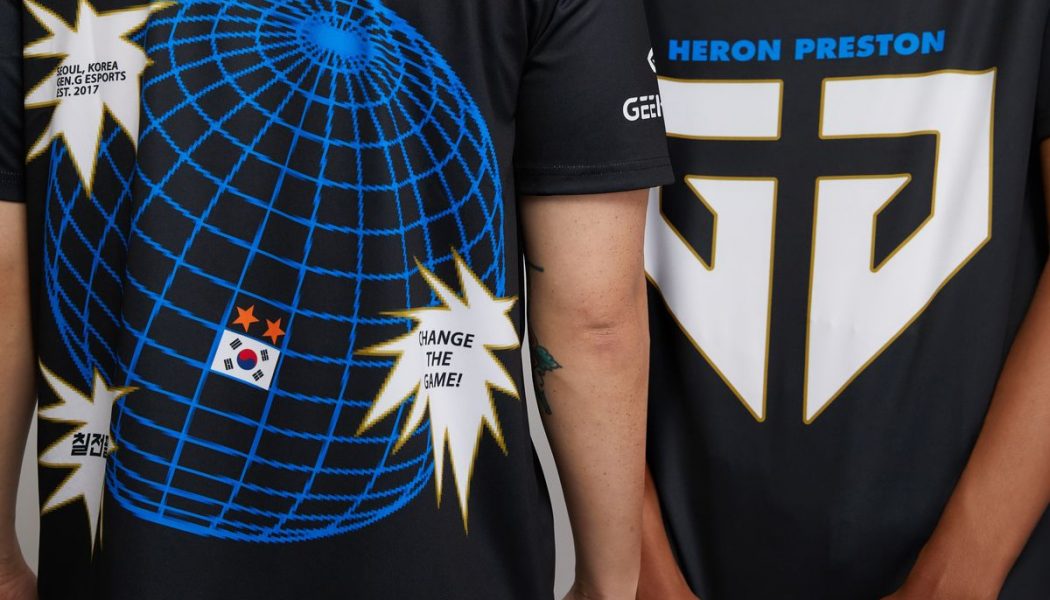 Check out these League of Legends jerseys designed by Heron Preston