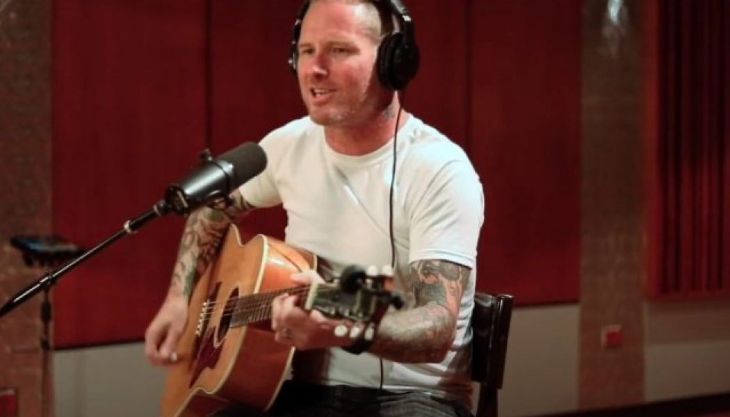 COREY TAYLOR Performs Acoustic Cover Of ELVIS COSTELLO’s ‘What’s So Funny ‘Bout) Peace, Love And Understanding’ (Video)