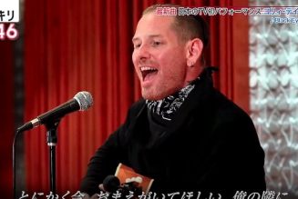 COREY TAYLOR Performs Acoustic Version Of ‘Black Eyes Blue’ For Japanese TV (Video)