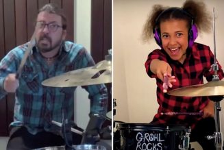 Dave Grohl Writes Theme Song for 10-Year-Old Drummer Nandi Bushell: Watch