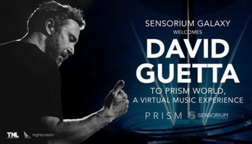 David Guetta to Create Exclusive Performances for VR Platform Sensorium Galaxy