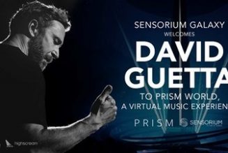 David Guetta to Create Exclusive Performances for VR Platform Sensorium Galaxy