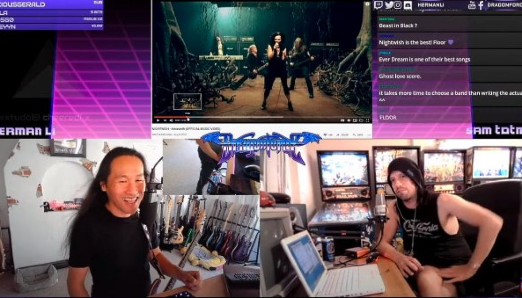 DRAGONFORCE’s HERMAN LI And SAM TOTMAN Show You How To Write A NIGHTWISH Song In 10 Minutes (Video)