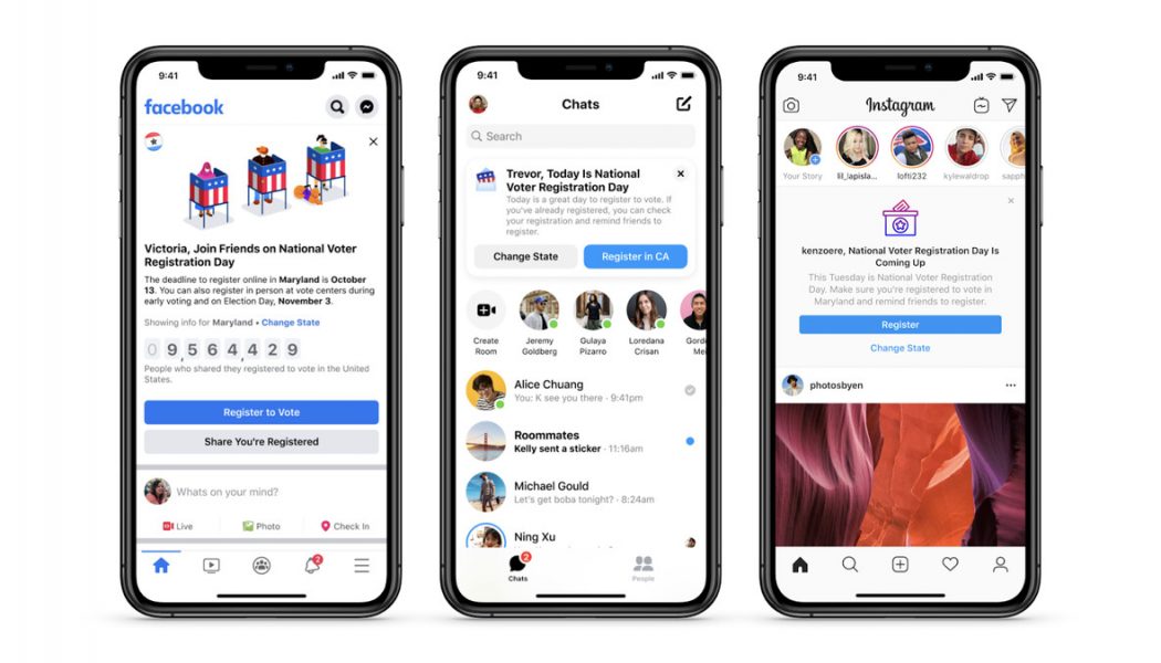 Facebook estimates it has helped more people register to vote in 2020 than it did in 2016