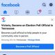 Facebook launching poll worker recruitment push this weekend