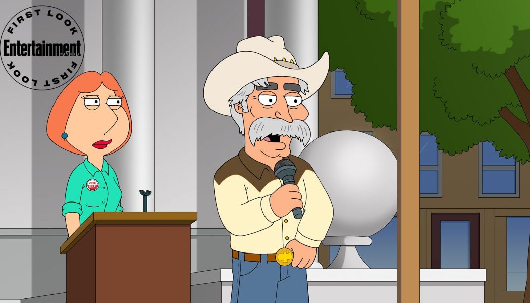 Family Guy Elects Sam Elliott to Replace Adam West as Mayor