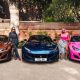 Femi Odetola buys 3 Ferrari Portofino for his daughters DJ Cuppy, Temi and Tolani