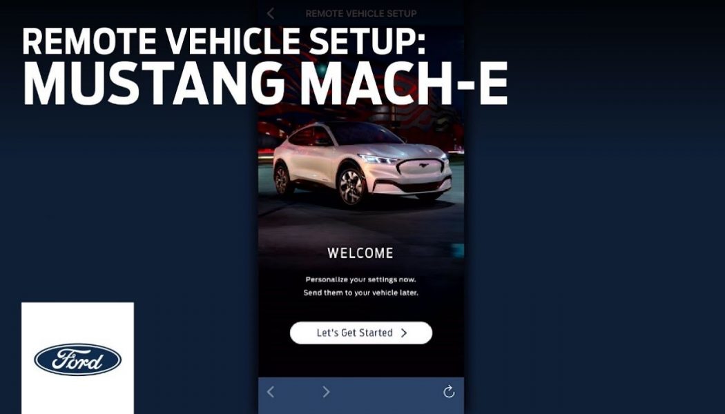 Ford is letting customers personalize their Mustang Mach-E before taking delivery